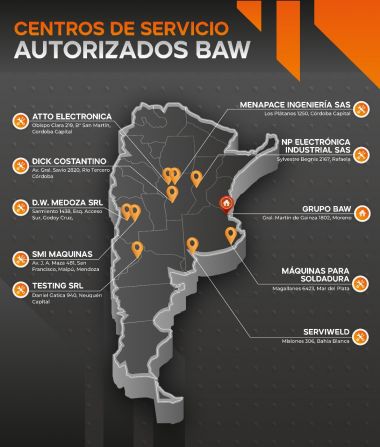 Mapa Servicio Baw